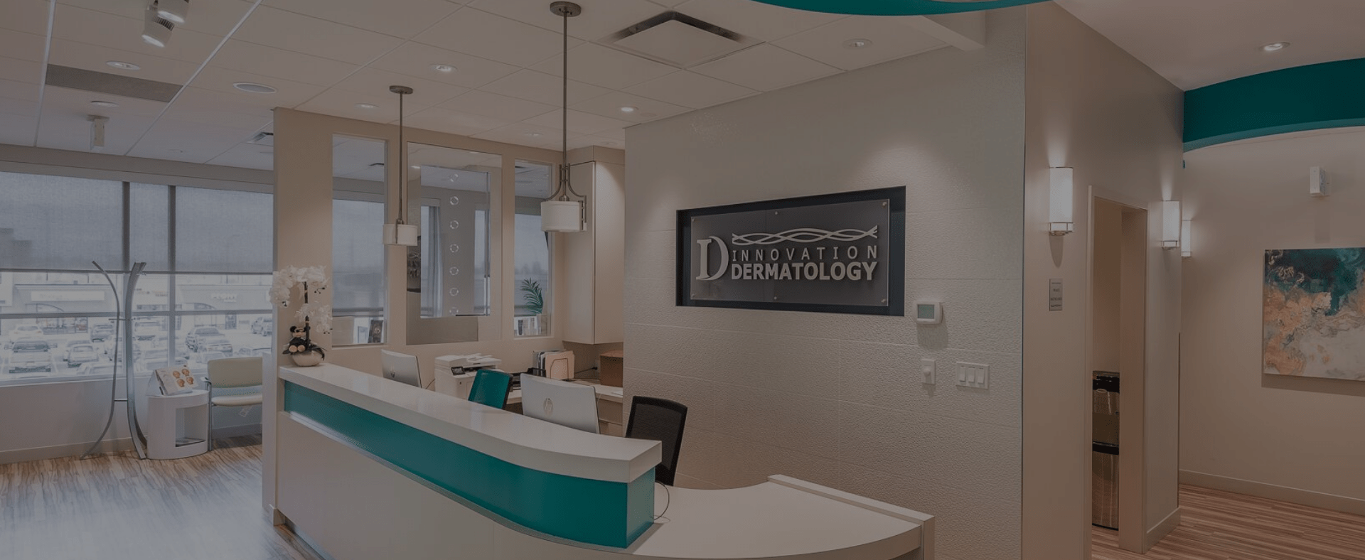 Welcoming Reception Area | Innovation Dermatology | Red Deer Dermatology & Med Spa Clinic