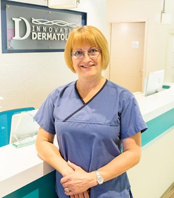 Brenda | Lab Technologist | Innovation Dermatology | Red Deer Dermatology & Med Spa Clinic